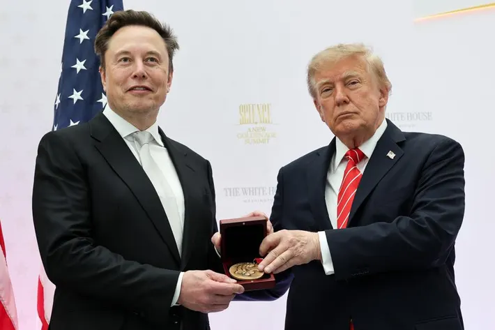 Trump Awards Elon Musk National Medal of Science Alongside Tech Leaders